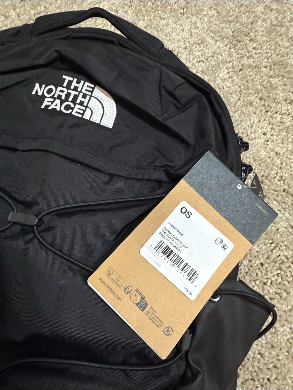 The North Face Black New Version Borealis Backpack